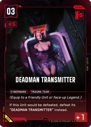 Deadman Transmitter (024) - Welcome to Night City  Retail