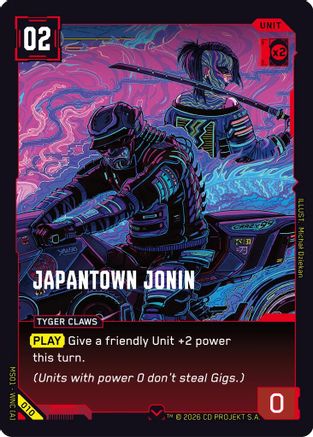 Japantown Jonin (010) - Welcome to Night City  Retail