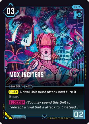 Mox Inciters (122) - Welcome to Night City  Retail