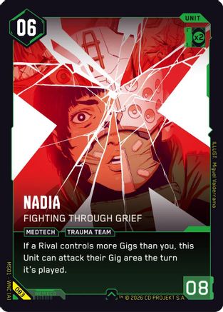 Nadia - Fighting Through Grief (083) - Welcome to Night City  Retail