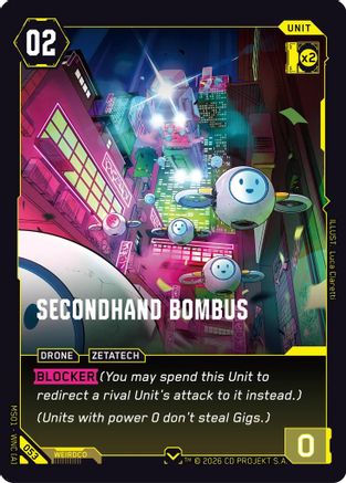 Secondhand Bombus (053) - Welcome to Night City  Retail