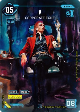 V - Corporate Exile (B006) - Box Toppers  Beta Foil