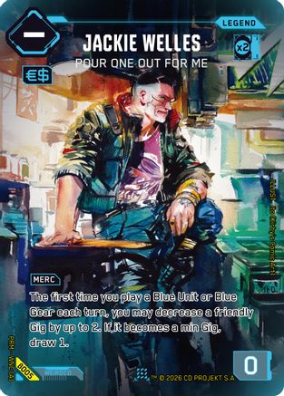 Jackie Welles - Pour One Out For Me (B005) - Box Toppers  Beta Foil