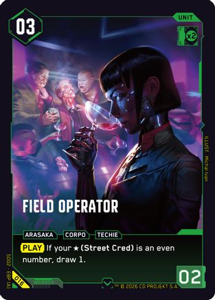 Field Operator (016) - Embracing Power  Retail Starter Deck