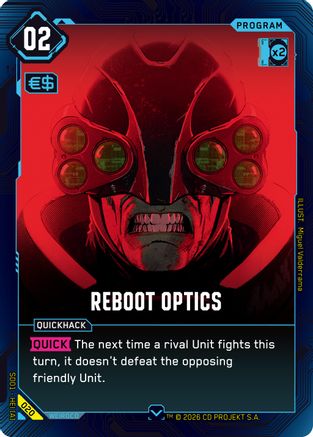 Reboot Optics (020) - The Heist  Retail Starter Deck