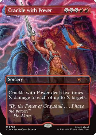 Crackle with Power (SLD-2769) [Secret Lair Drop Series]