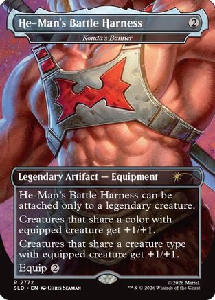 He-Man's Battle Harness - Konda's Banner (SLD-2772) [Secret Lair Drop Series]
