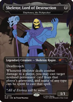 Skeletor, Lord of Destruction - Tinybones, the Pickpocket (SLD-2773) [Secret Lair Drop Series] Foil