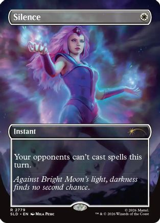 Silence (SLD-2779) [Secret Lair Drop Series] Foil