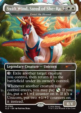 Swift Wind, Steed of She-Ra - Emiel the Blessed (SLD-2780) [Secret Lair Drop Series] Foil