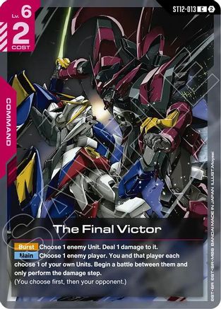 The Final Victor (ST12-013) - Starter Deck 12 Raging Onslaught