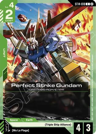 Perfect Strike Gundam (ST14-010) - Starter Deck 14 Heavy Dominion
