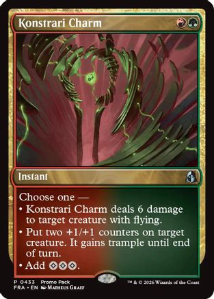 Konstrari Charm (PPFRA-433) [Promo Pack: Reality Fracture]