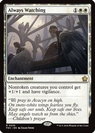 Always Watching (FDC-010) [Commander: Foundations]