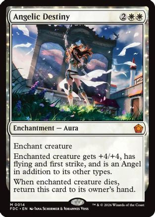 Angelic Destiny (FDC-014) [Commander: Foundations]
