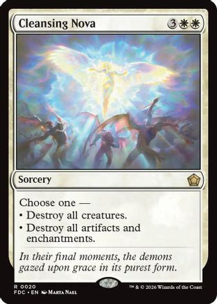 Cleansing Nova (FDC-020) [Commander: Foundations]