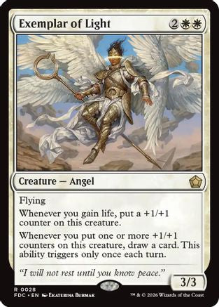 Exemplar of Light (FDC-028) [Commander: Foundations]