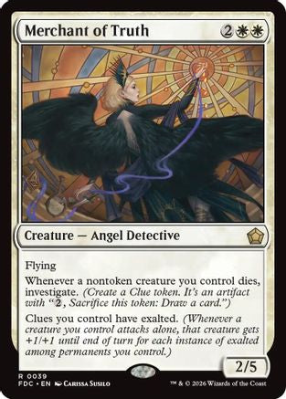 Merchant of Truth (FDC-039) [Commander: Foundations]