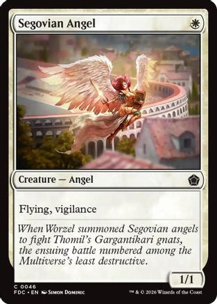 Segovian Angel (FDC-046) [Commander: Foundations]
