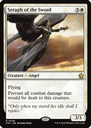 Seraph of the Sword (FDC-048) [Commander: Foundations]