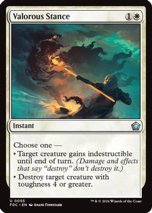 Valorous Stance (FDC-055) [Commander: Foundations]