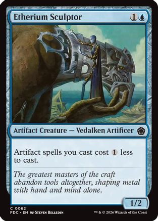 Etherium Sculptor (FDC-062) [Commander: Foundations]