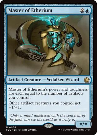 Master of Etherium (FDC-066) [Commander: Foundations]