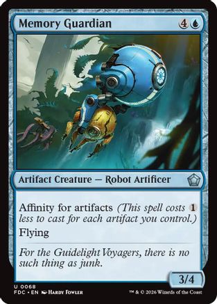 Memory Guardian (FDC-068) [Commander: Foundations]
