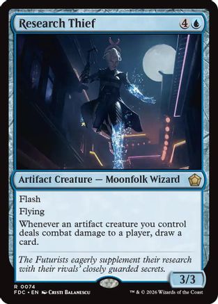 Research Thief (FDC-074) [Commander: Foundations]