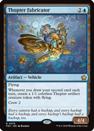 Thopter Fabricator (FDC-078) [Commander: Foundations]
