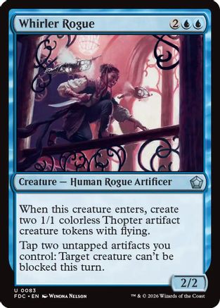 Whirler Rogue (FDC-083) [Commander: Foundations]