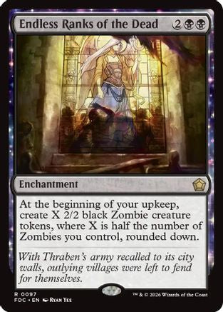 Endless Ranks of the Dead (FDC-097) [Commander: Foundations]