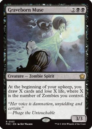 Graveborn Muse (FDC-103) [Commander: Foundations]