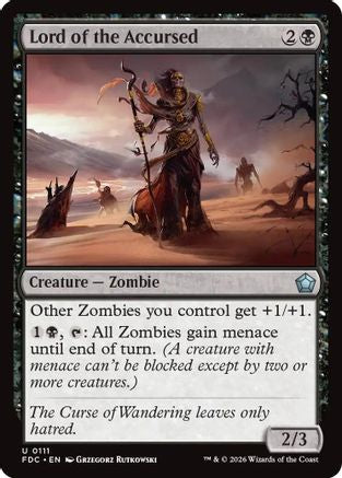 Lord of the Accursed (FDC-111) [Commander: Foundations]