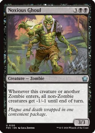 Noxious Ghoul (FDC-120) [Commander: Foundations]