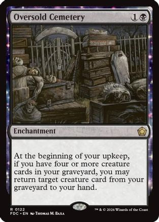 Oversold Cemetery (FDC-122) [Commander: Foundations]