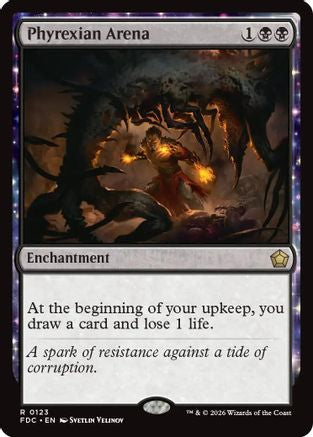 Phyrexian Arena (FDC-123) [Commander: Foundations]