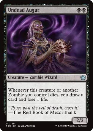 Undead Augur (FDC-129) [Commander: Foundations]