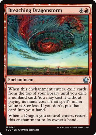 Breaching Dragonstorm (FDC-141) [Commander: Foundations]