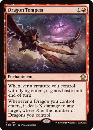 Dragon Tempest (FDC-150) [Commander: Foundations]