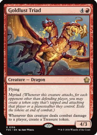 Goldlust Triad (FDC-159) [Commander: Foundations]