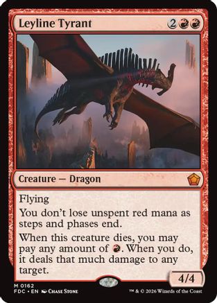 Leyline Tyrant (FDC-162) [Commander: Foundations]