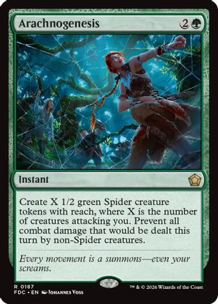 Arachnogenesis (FDC-187) [Commander: Foundations]