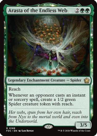 Arasta of the Endless Web (FDC-188) [Commander: Foundations]