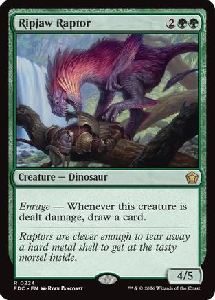 Ripjaw Raptor (FDC-224) [Commander: Foundations]