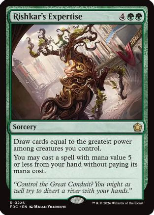 Rishkar's Expertise (FDC-226) [Commander: Foundations]