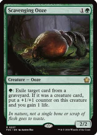 Scavenging Ooze (FDC-227) [Commander: Foundations]