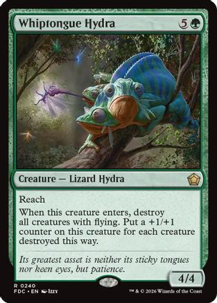 Whiptongue Hydra (FDC-240) [Commander: Foundations]