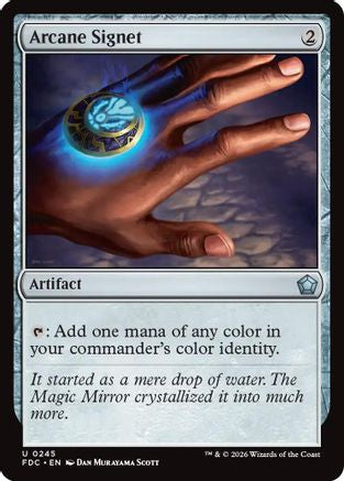 Arcane Signet (FDC-245) [Commander: Foundations]