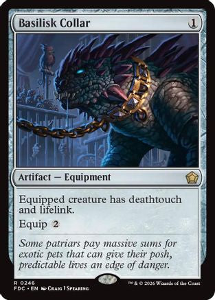 Basilisk Collar (FDC-246) [Commander: Foundations]